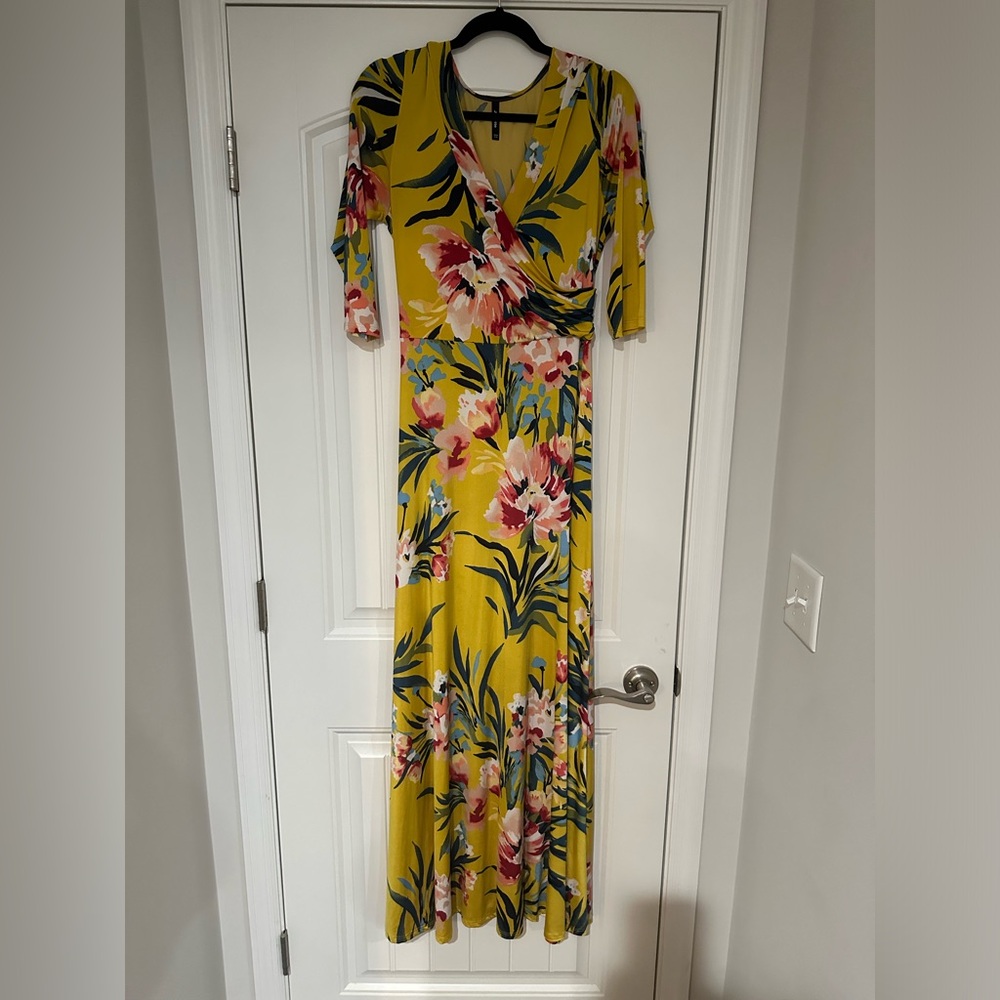 Wrinkle free, anthro inspired maxi!